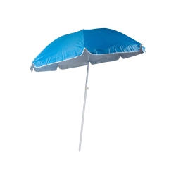 Parasol plażowy ogrodowy balkonowy duży xxl z filtrem uv 210 cm składany