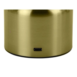 Bezprzewodowa lampka do restauracji hotelu dotyk led grzybek 3 tryby nocna