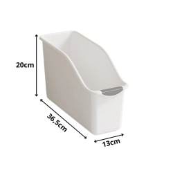 Organizer kuchenny plastikowy pojemnik do szafki na chemię do kuchni