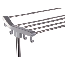 Suszarka na pranie bieliznę ubrania odzież pozioma do ubrań mała na balkon