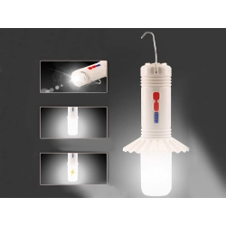 Lampa turystyczna latarka kempingowa wielofunkcyjna powerbank led namiot
