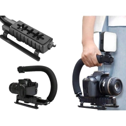 Zestaw do vlogowania nagrywanie filmów statyw mikrofon do telefonu uchwyt