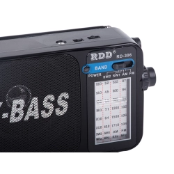 Radio kuchenne przenośne budowlane na baterie antena retro ręczne fm am