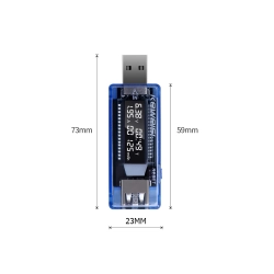 Miernik woltomierz usb amperomierz tester napięcia