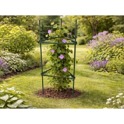 Tyczka podpora do roślin trójkątna 90 cm stabilna ogród działka divodv