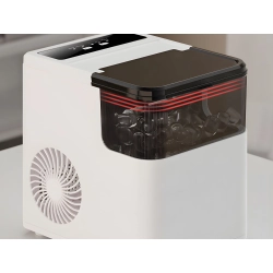 Kostkarka do lodu automatyczna rozmiary kostek szybkie chłodzenie z łopatką - zdjęcie 4