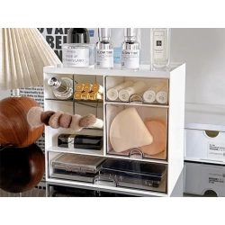 Szafka przybornik organizer na biurko półki na kosmetyki drobiazgi szuflady