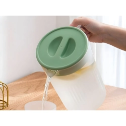 Dzbanek plastikowy 3l z pokrywką do wody soku napojów lemoniady pojemny