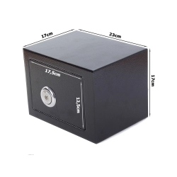 Sejf domowy skrytka kasetka na klucz mocny solidny