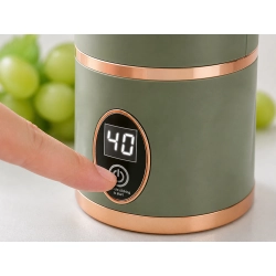 Blender kielichowy bezprzewodowy smoothie kubek mikser 450 ml zielony USB
