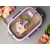 Lunchbox śniadaniówka pojemnik na śniadanie obiad z przegródkami sztućce — zdjęcie 5