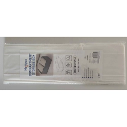 Organizer na biustonosze bieliznę skarpetki ubrania do szuflady szafy biały