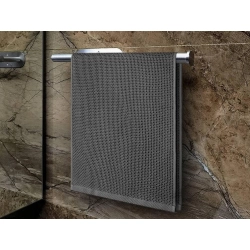 Uchwyt na ręcznik papierowy kuchenny samoprzylepny metalowy srebrny loft