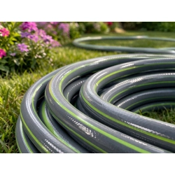 Wąż ogrodowy na bębnie zwijany gumowy 1/2 40m 4 warstwowy zbrojony divodv