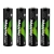 Akumulatorki baterie paluszki AAA Li-Ion 1,5V 660mWh 4 szt ładowane USB-C