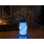 Lampka stołowa z wazonem na kwiaty LED RGB z pilotem 2 w 1
