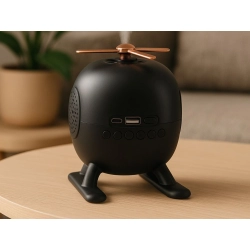 Głośnik bluetooth z aromaterapią budzik lampka nocna zapachowa led timer