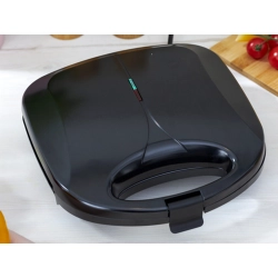 Toster opiekacz do kanapek tostów grzanek 750w sandwich podwójny czarny