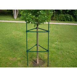 Tyczka podpora do roślin trójkątna 120 cm stabilna ogród działka DIVODV