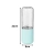 Blender kielichowy bezprzewodowy USB mikser do smoothie mini blender 150W - pastelowy błękit matowy