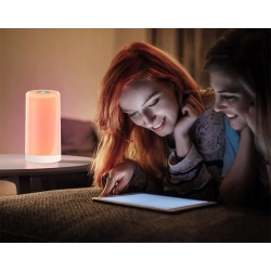 Lampka nocna stołowa biurkowa led usb dotykowa kolorowa bezprzewodowa