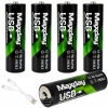 Akumulatorki baterie paluszki AA Li-Ion 1,5V 2200mWh 4 sztuki ładowane USB-C Akumulatorki baterie paluszki AA Li-Ion 1,5V 2200mWh 4 sztuki ładowane USB-C