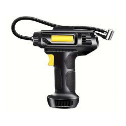 Kompresor samochodowy pistolet do pompowania kół pompka 12v 120w 10 bar led