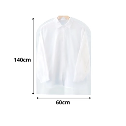 POKROWIEC NA GARNITUR UBRANIA ODZIEŻ PŁASZCZ SUKIENKĘ DUŻY 60x140cm