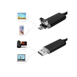 Endoskop kamera inspekcyjna android pc usb 10m led