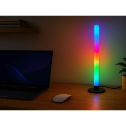 Lampa stojąca podłogowa biurkowa 40cm led rgb nowoczesna dekoracyjna