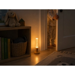 Lampka nocna LED z czujnikiem ruchu dekoracyjna ścienna USB-C ciepła barwa