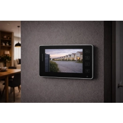 Wideodomofon video do furtki bramy domofon LCD przewodowy Verk Group — zdjęcie 5