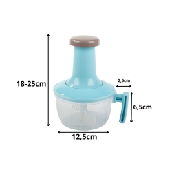 Siekacz ręczny do warzyw owoców mięsa mikser kuchenny z mieszadłem 2w1