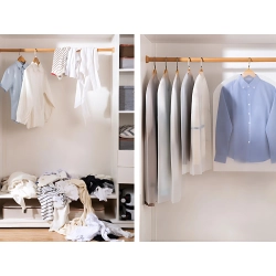 POKROWIEC NA GARNITUR UBRANIA ODZIEŻ PŁASZCZ SUKIENKĘ DUŻY 60x140cm