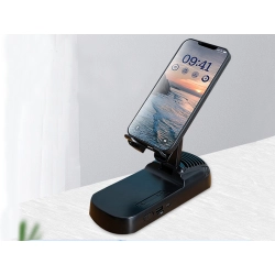 Głośnik stojak pod telefon uchwyt teleskopowy bluetooth powerbank podstawka