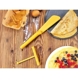 Łopatka szpatułka do naleśników pancake z wałeczkiem do omletów placków