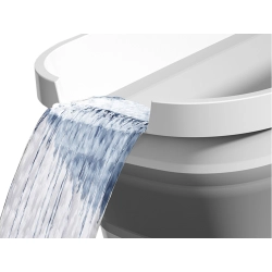 Miska składana silikonowa duża kosz na pranie kompaktowa turystyczna 10l