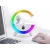 Nawilżacz powietrza z głośnikiem bluetooth led astronauta usb mgiełka rgb