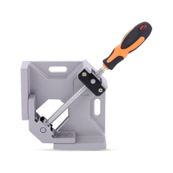 ŚCISK STOLARSKI ZACISK KĄTOWY MONTAŻOWY IMADŁO KĄT 90 NAROŻNE UCHWYT METAL - zdjęcie 1