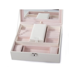 Szkatułka na biżuterię zegarki organizer pudełko