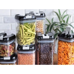 Pojemniki kuchenne na żywność do makaronu pojemnik z uszczelką zestaw 5 szt