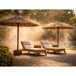 Zestaw do nawadniania kurtyna wodna system automatyczny 20m nawadniający