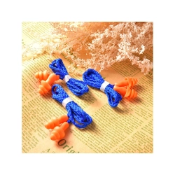 Stopery zatyczki do uszu wielorazowe + sznurek