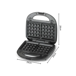 Opiekacz 3w1 toster gofrownica donuty wymienne płyty 850w nieprzywierający