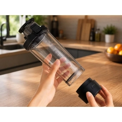 Shaker elektryczny usb 700ml bidon mikser do napojów ze statywem na telefon