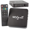 Odtwarzacz multimedialny smart tv box android 4k — Czarny