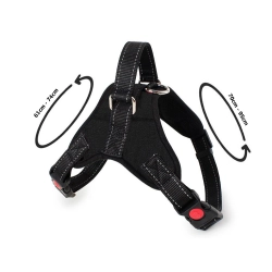 Mocne szelki bezuciskowe dla psa uchwyt lekkie xl