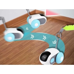 Zabawka dla kota interaktywna zdalnie sterowana uciekająca usb-c pilot