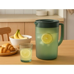 Dzbanek plastikowy 3l z pokrywką do wody soku napojów lemoniady pojemny