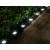 Lampki solarne gruntowe lampa ogrodowa 8 led 4 szt